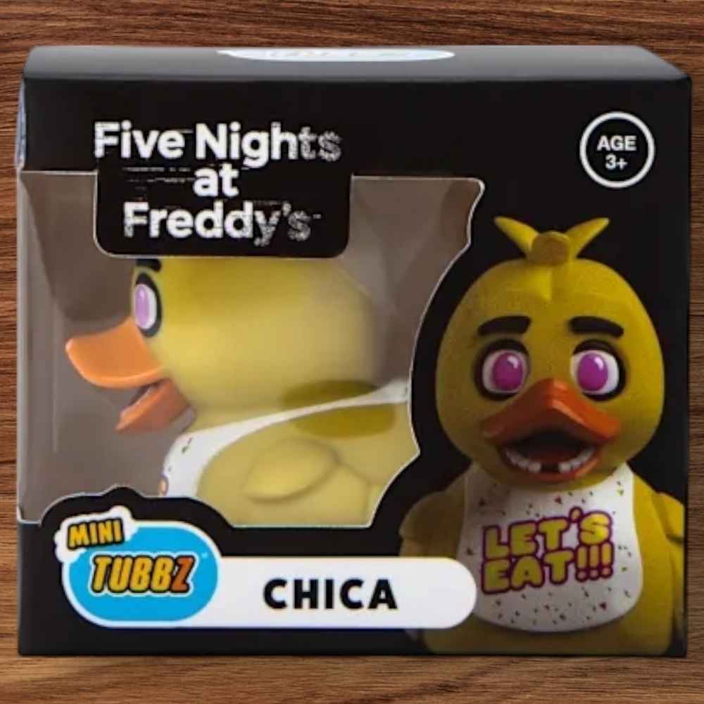 NIB Tubbz Mini 5 Nights at Freddy's: Chica Rubber Duck